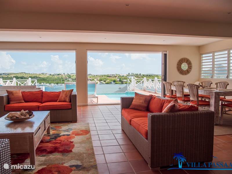 Holiday home in Curaçao, Banda Ariba (East), Caracasbaai Bungalow Villa Passaat - great view