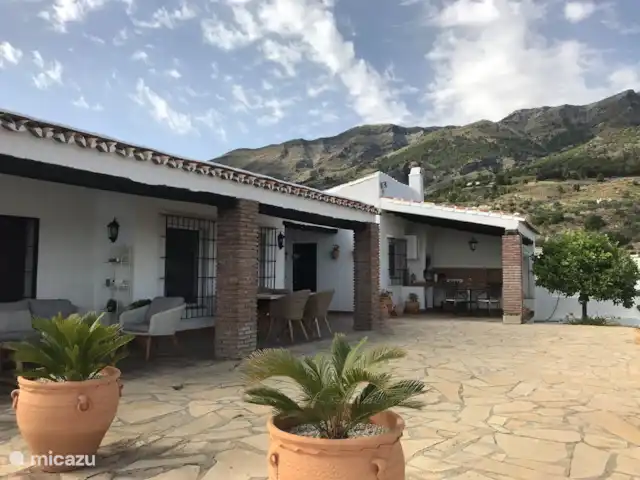 Casa El Encuentro en España, Andalucía, Canillas de Aceituno - villa terraza