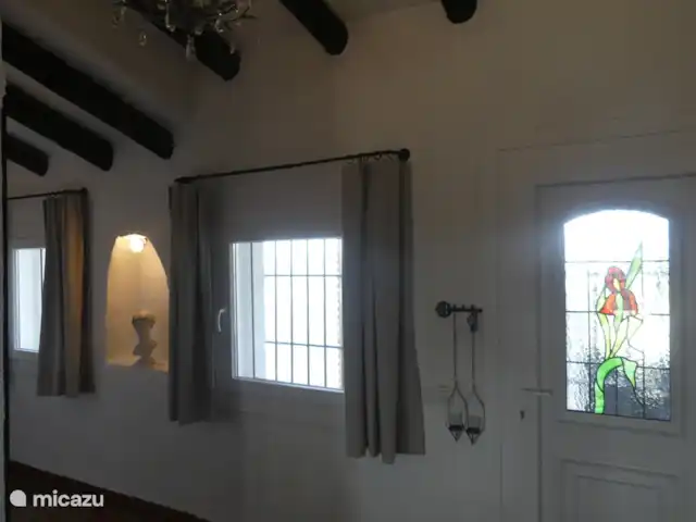 Casa El Encuentro en España, Andalucía, Canillas de Aceituno - villa Hall de entrada