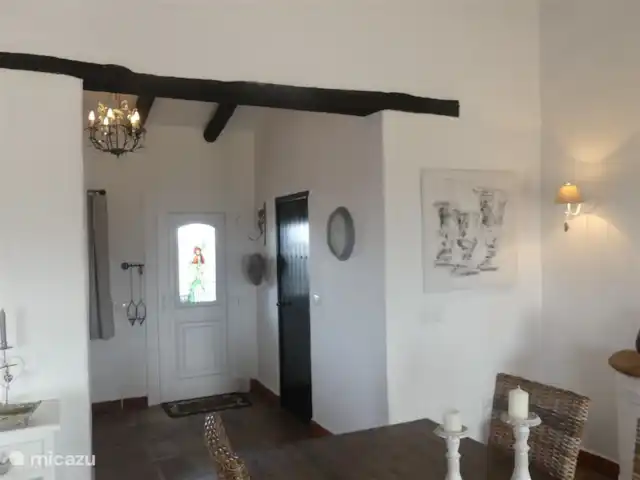 Casa El Encuentro en España, Andalucía, Canillas de Aceituno - villa acogedora sala de estar. Con aire acondicionado