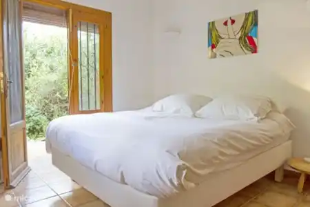 Vakantiehuis Spanje, Costa Blanca, Moraira villa Charmante vakantievilla met zeezicht slaapkamer