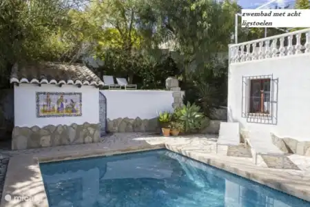 Vakantiehuis Spanje, Costa Blanca, Moraira villa Charmante vakantievilla met zeezicht tuin