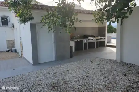 Bar extérieur et cuisine extérieure