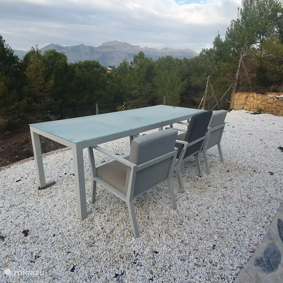 separate Außenterrasse