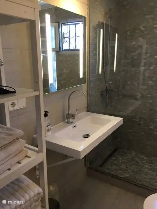 Badezimmer mit begehbarer Dusche