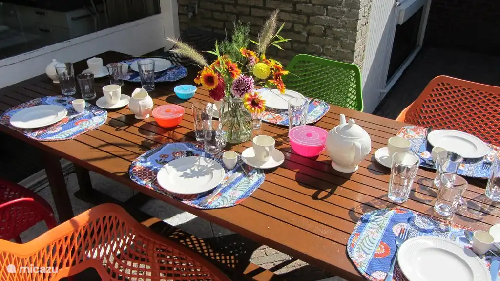 Frühstück im Freien