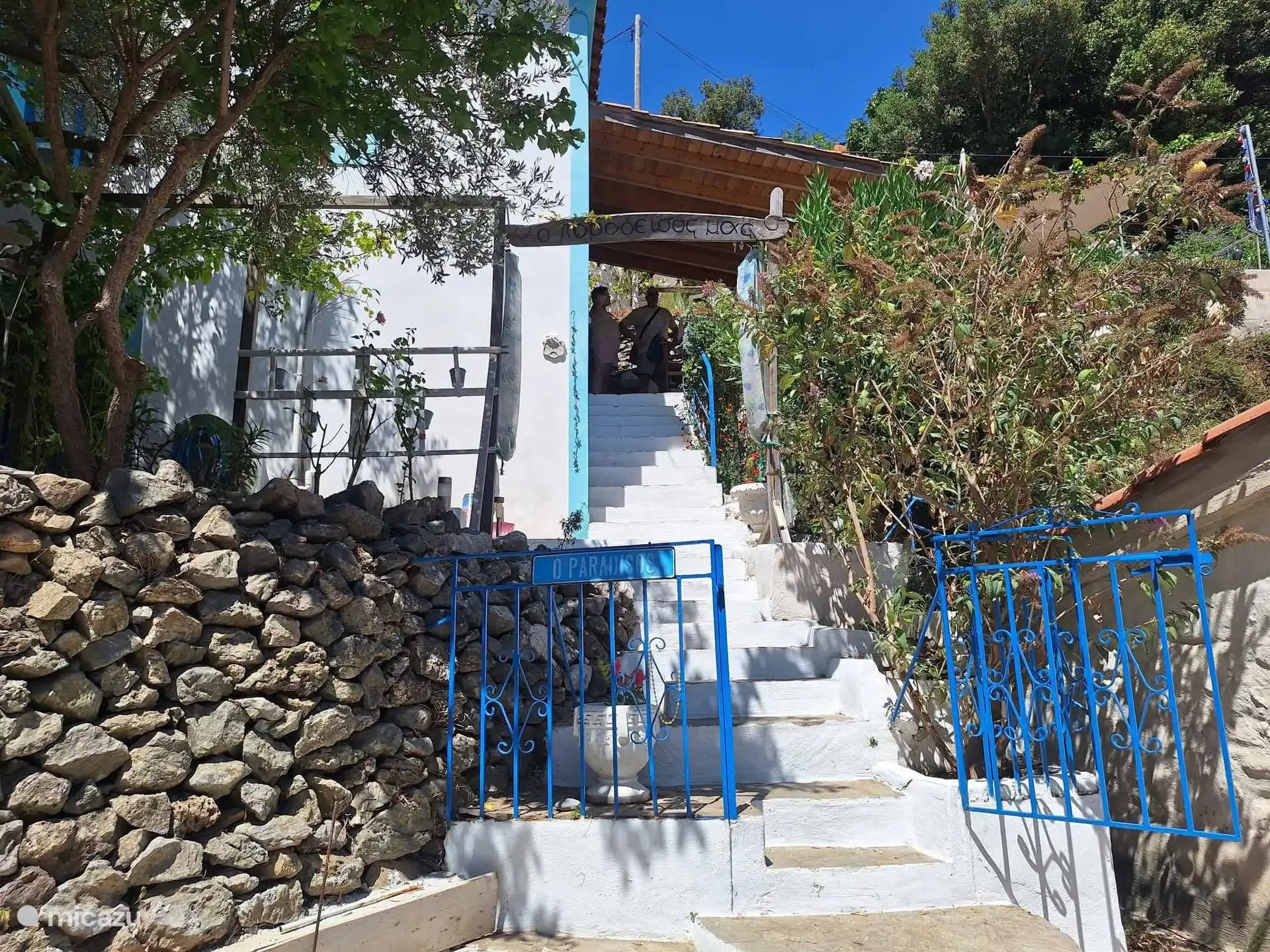 Entrance to our house upstairs private