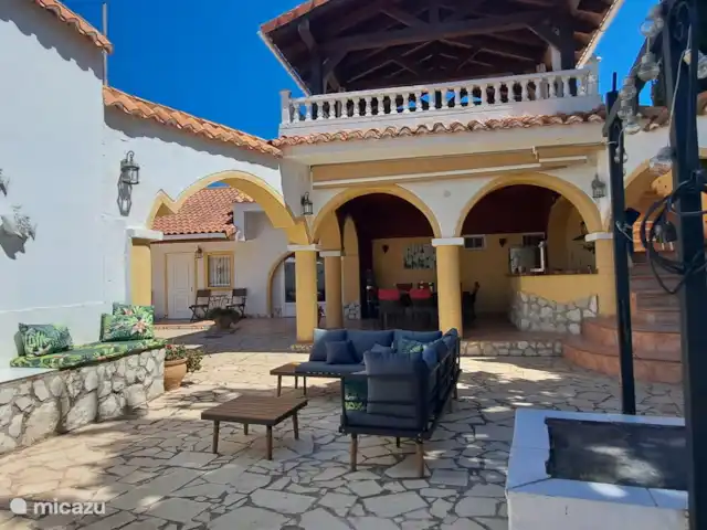 Finca Bilou, maison de vacances pour 10 personnes | Espagne, Costa Blanca, Aigües - finca Salon de patio