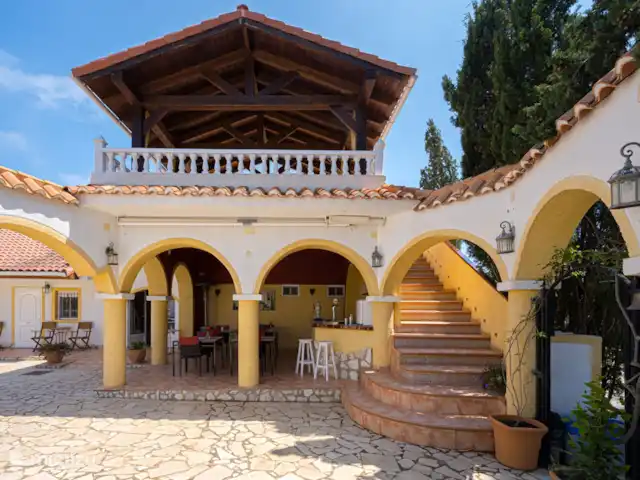 Finca Bilou, maison de vacances pour 10 personnes | Espagne, Costa Blanca, Aigües - finca Vue sur la terrasse sur le toit