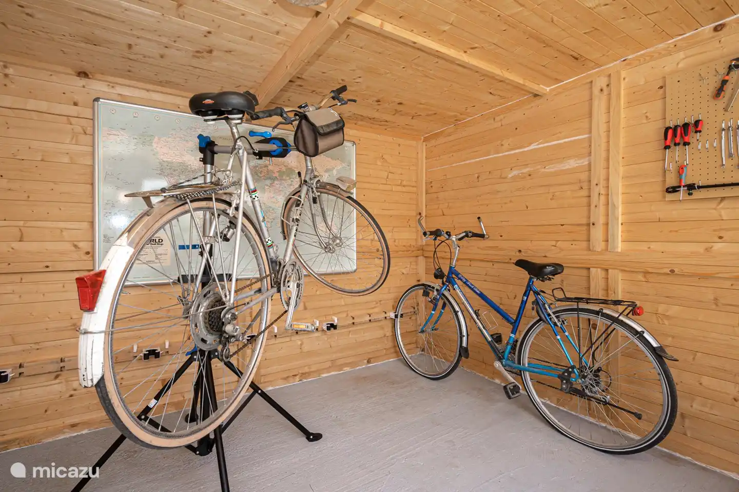 Fahrradhaus für Fahrradgruppen