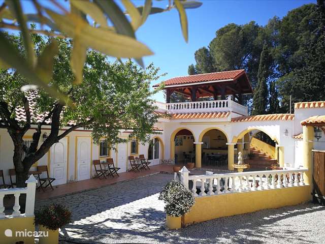 Casa vacacional España, Costa Blanca, Aigües - finca Finca Bilou, casa de vacaciones para 10 personas