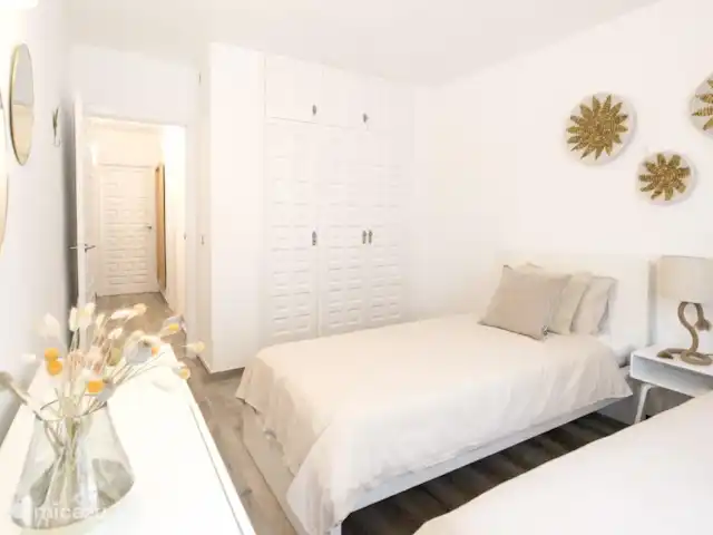 Mont Molar, Altea L'Olla | Espagne, Costa Blanca, Altea - appartement Chambre 2 - deux lits simples avec surmatelas