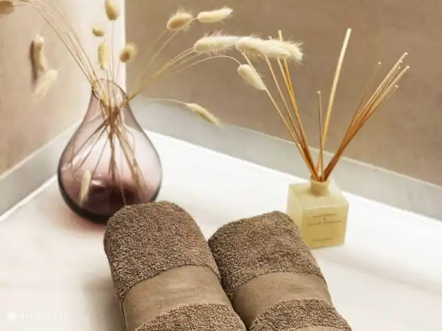 Mont Molar, Altea L'Olla | Espagne, Costa Blanca, Altea - appartement Salle de bain avec douche à effet pluie, chauffage, toilettes, bidet et lavabo spacieux