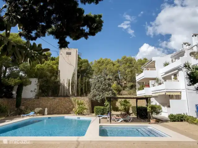 Mont Molar, Altea L'Olla | Espagne, Costa Blanca, Altea - appartement Jardin et piscine (transats et douche extérieure à disposition)