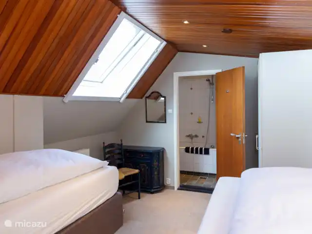 Île privée De Sayter | Pays-Bas, Frise, Eernewoude - ferme chambre et salle de bain « Workum »
