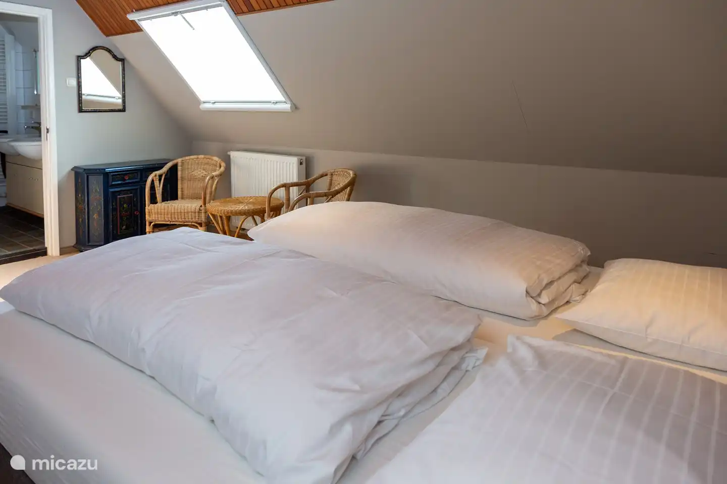 bedroom Hindeloopen connecting with children&#39;s room