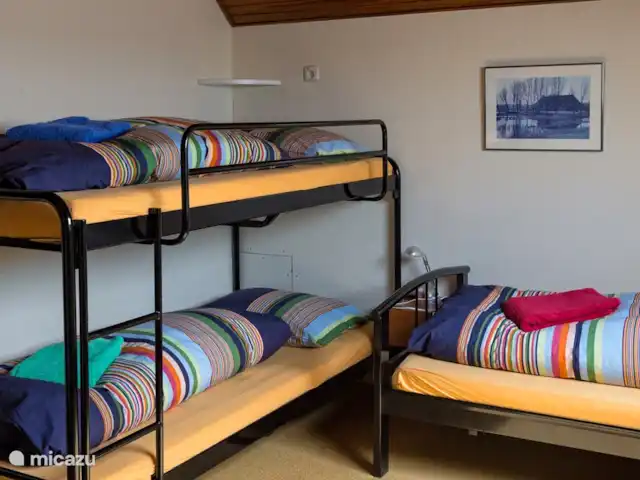 Île privée De Sayter | Pays-Bas, Frise, Eernewoude - ferme Chambre à coucher