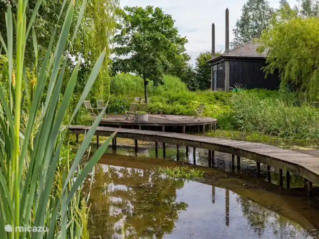 Île privée De Sayter | Pays-Bas, Frise, Eernewoude - ferme Jardin