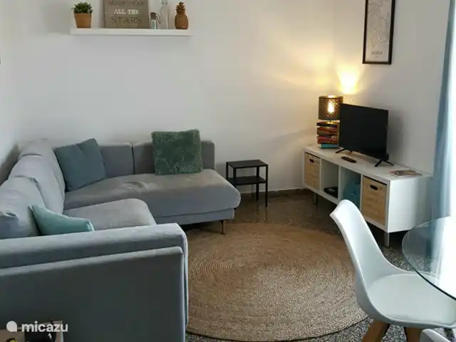 Lumière app.550m de la plage + Wifi | Espagne, Valence, Valence (ville) - appartement Le salon