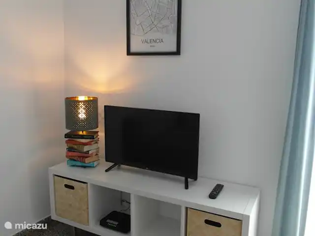 Lumière app.550m de la plage + Wifi | Espagne, Valence, Valence (ville) - appartement Le salon