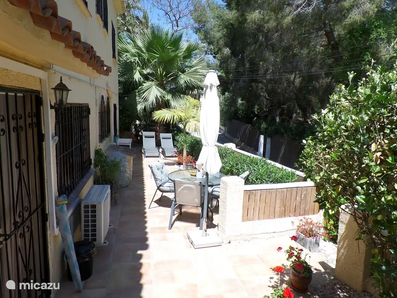 Garten und Terrasse Wohnung Miro