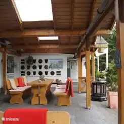 Gemütliche Terrasse 'der Fabrik'