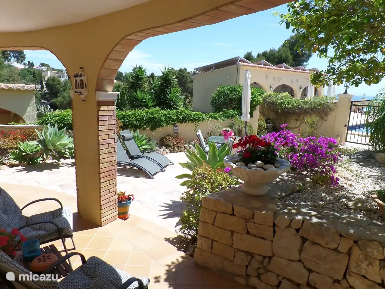 Garten und Terrasse Wohnung Sorolla