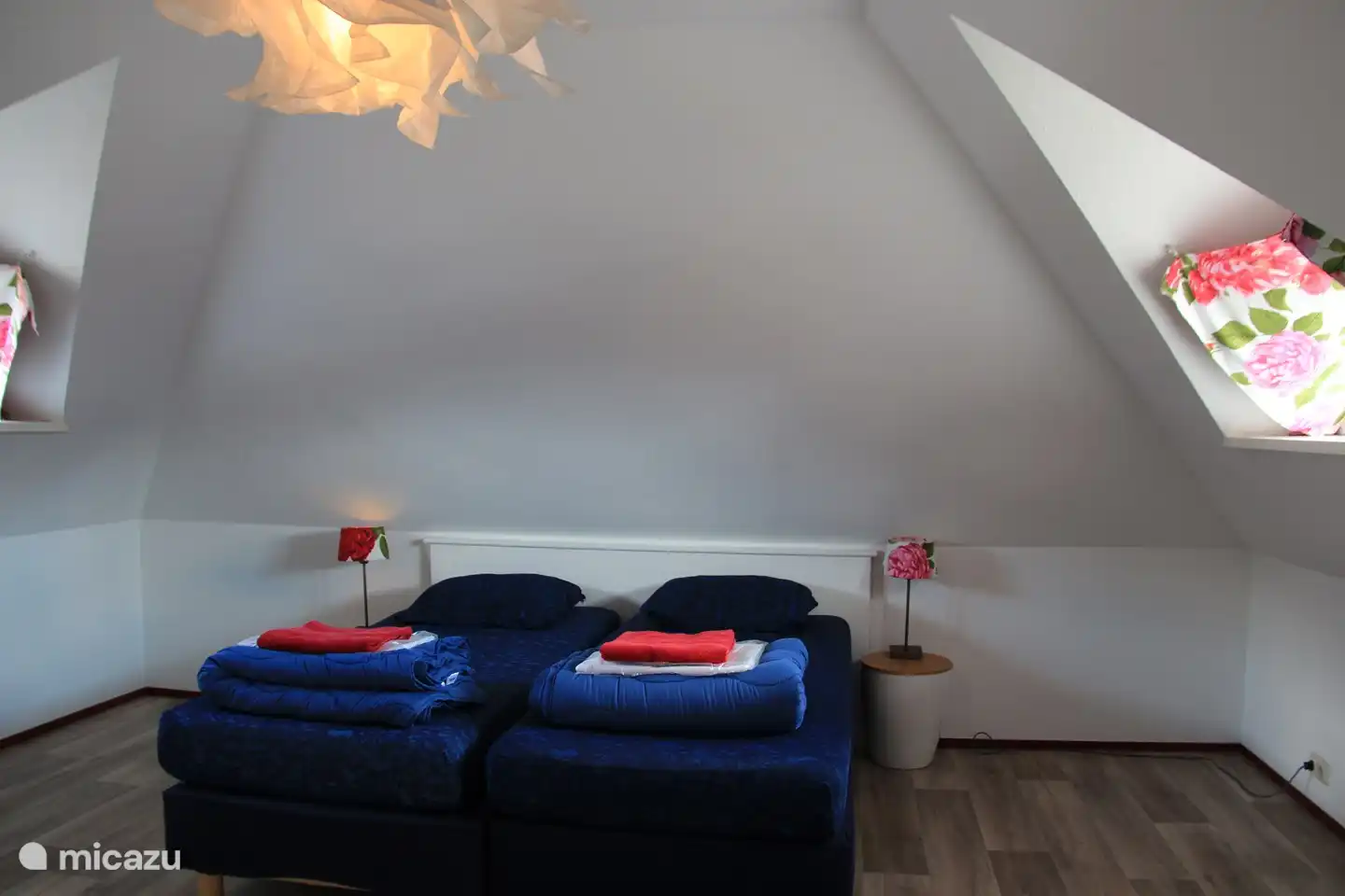 2-Personen-Schlafzimmer im Obergeschoss