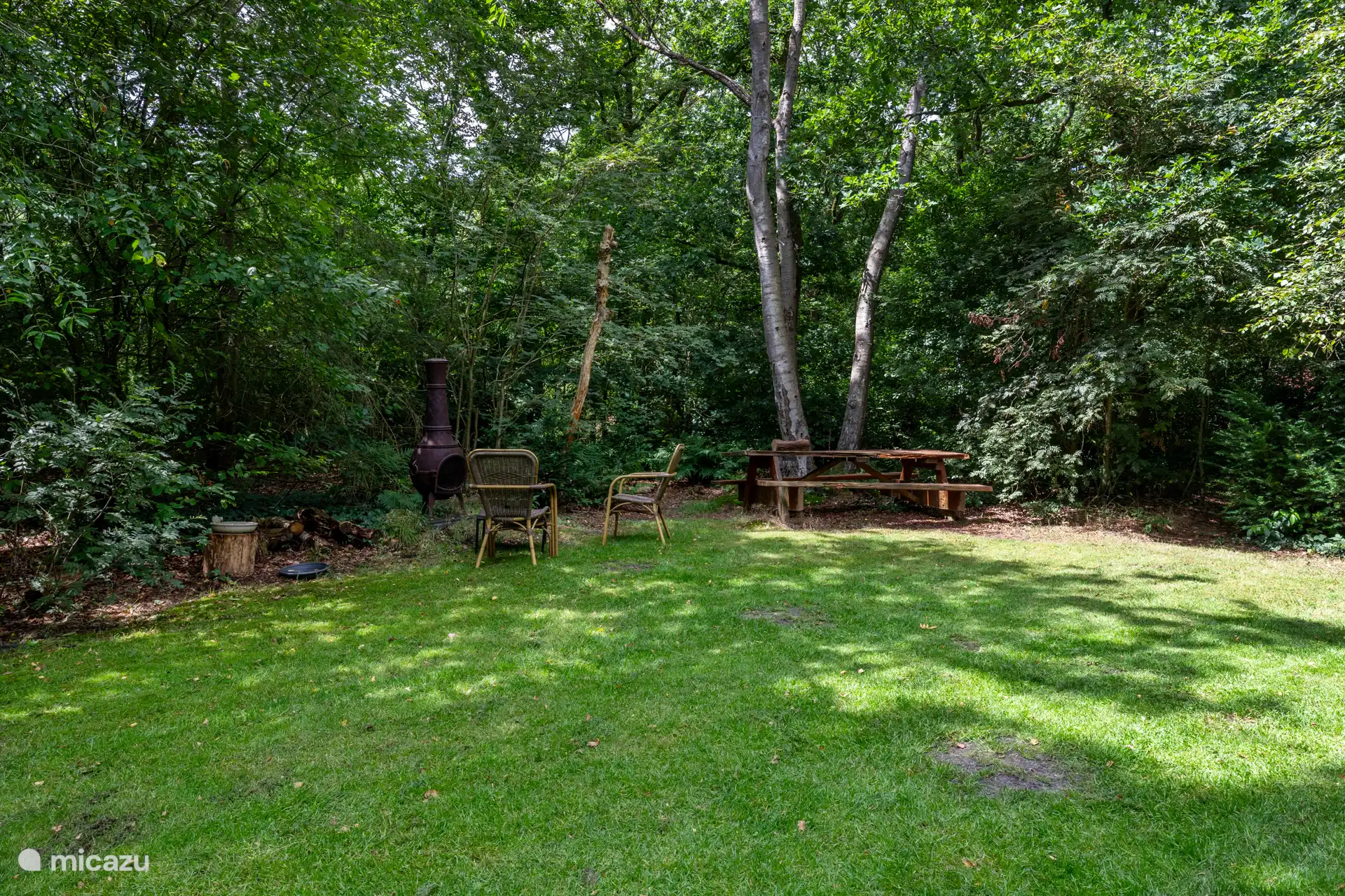 Garten auf der Südseite