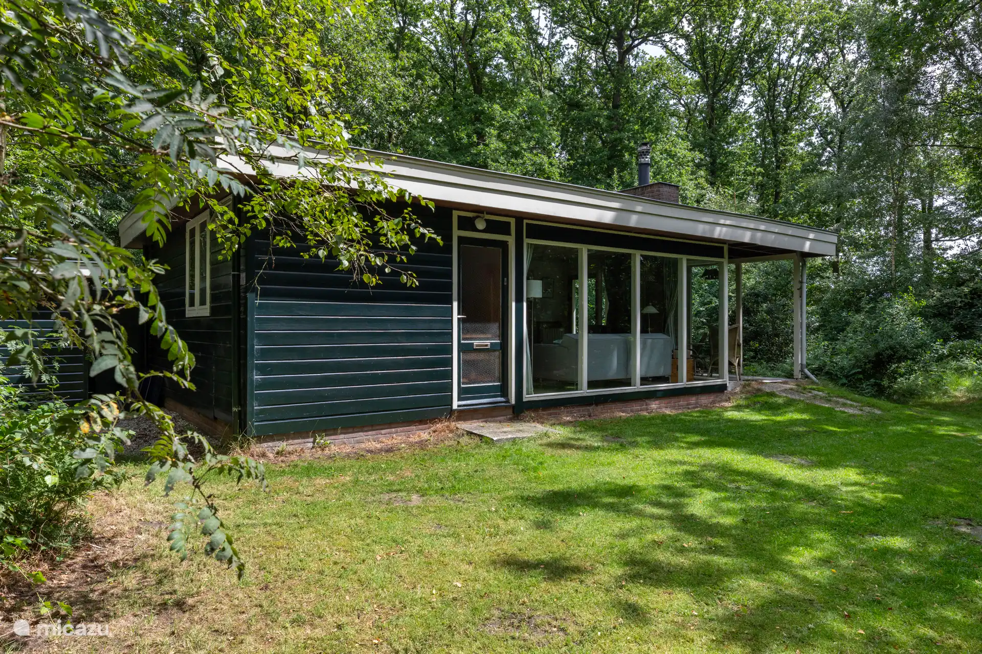 Garten auf der Südseite