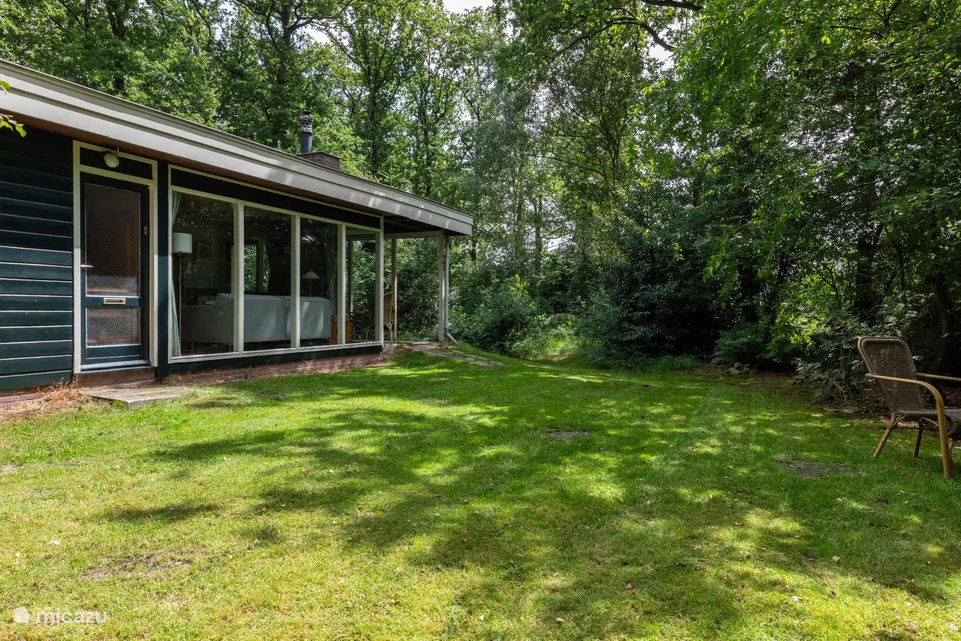 Garten mit Blick nach Osten