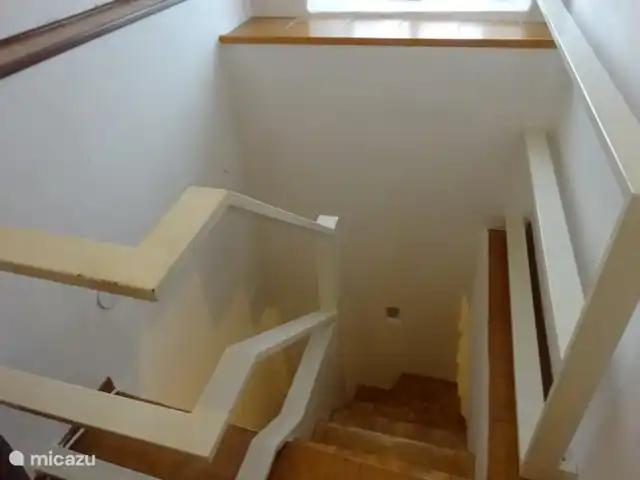 Casa Avventura in Italy, Piedmont, Almese - terraced house The stairs. This is narrow
