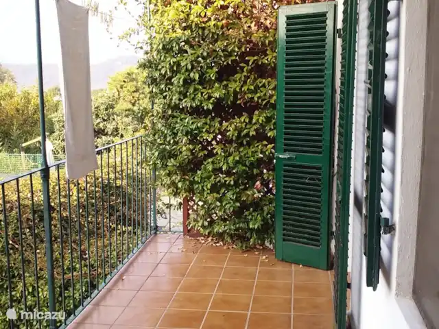 Casa Avventura in Italy, Piedmont, Almese - terraced house balcony