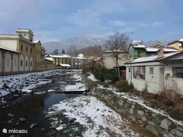 Casa Avventura in Italy, Piedmont, Almese - terraced house Almese in the winter