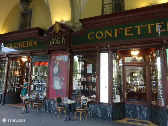 Casa Avventura in Italy, Piedmont, Almese - terraced house coffee in Turin