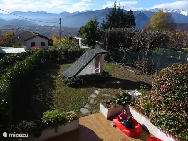 Casa Avventura in Italy, Piedmont, Almese - terraced house view from the balcony