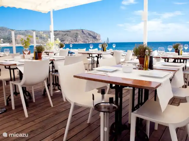 Villa Casa Cinco  | Espagne, Costa Blanca, Jávea - maison de vacances La Siesta est idéale pour le déjeuner ou un verre. Sur la route côtière.