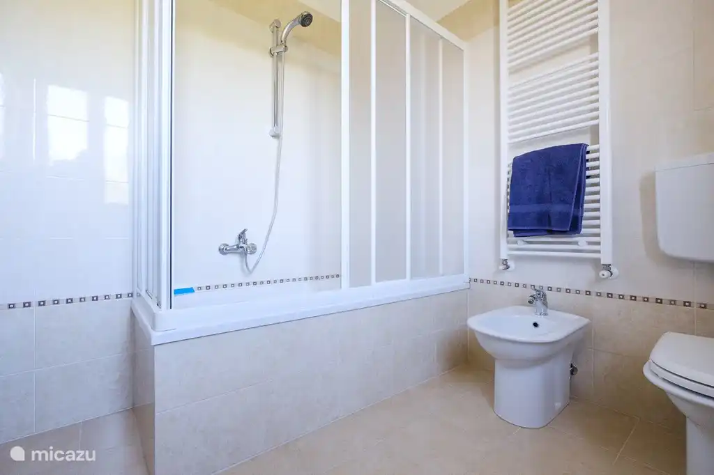 Bath in upstairs bathroom.