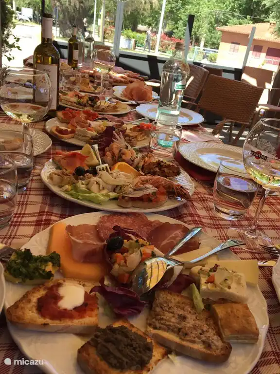 Delicious antipasti.