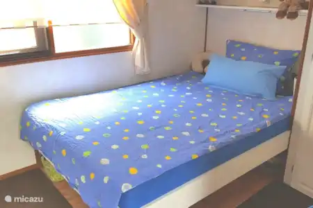 Vakantiehuis Nederland, Friesland, Makkum chalet Chalet K9 in Makkum slaapkamer