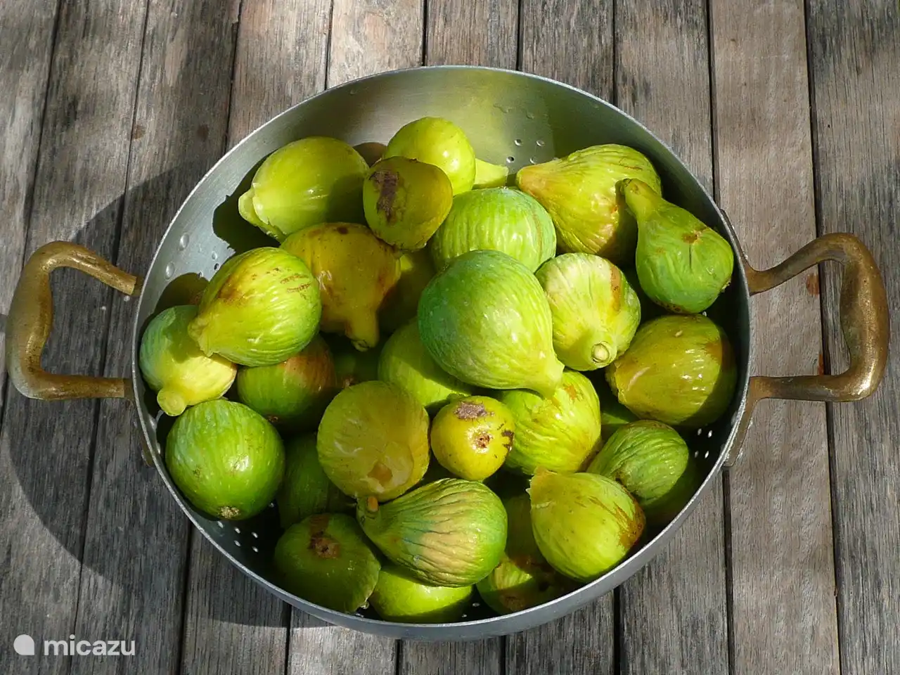 Unsere Feigenbäume enttäuschen nie. Im August und September ist es geniessen.