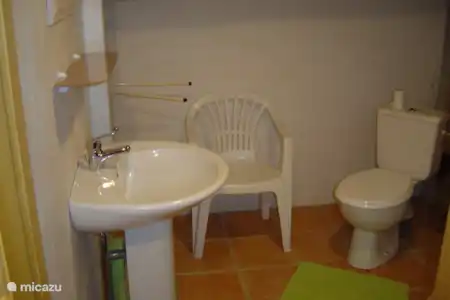 Vakantiehuis Frankrijk, Ardèche, Saint-Privat gîte / cottage Gite 'La Vue' badkamer