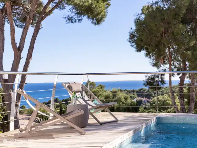 Location de Vacances Espagne, Costa Blanca, Benissa, villa - Villa La Bohême vue depuis la piscine