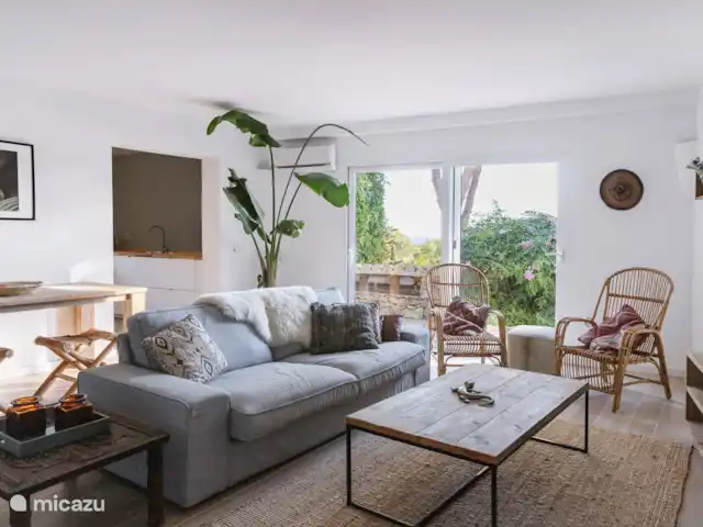 Location de Vacances Espagne, Costa Blanca, Benissa, villa - Villa La Bohême salon en bas