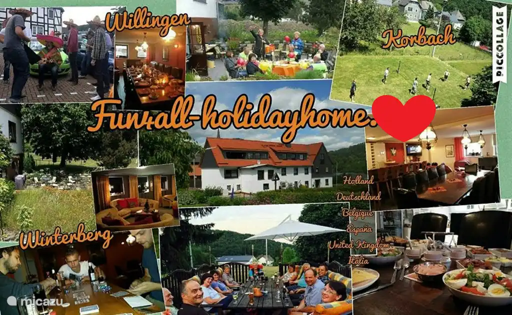 Fun4all-holidayhome, 10-18P. Groepen
