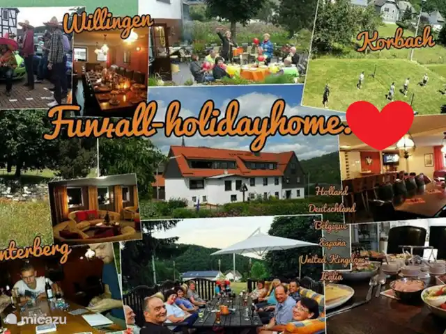 Fun4all-holidayhome, 10-18P. Grupos en Alemania, Sauerland, Medebach - apartamento collage de verano