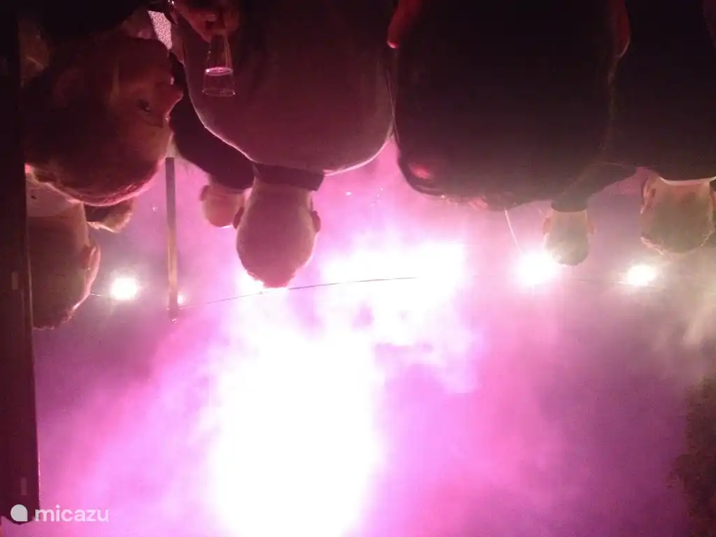 Newyearsparty auf der Terrasse