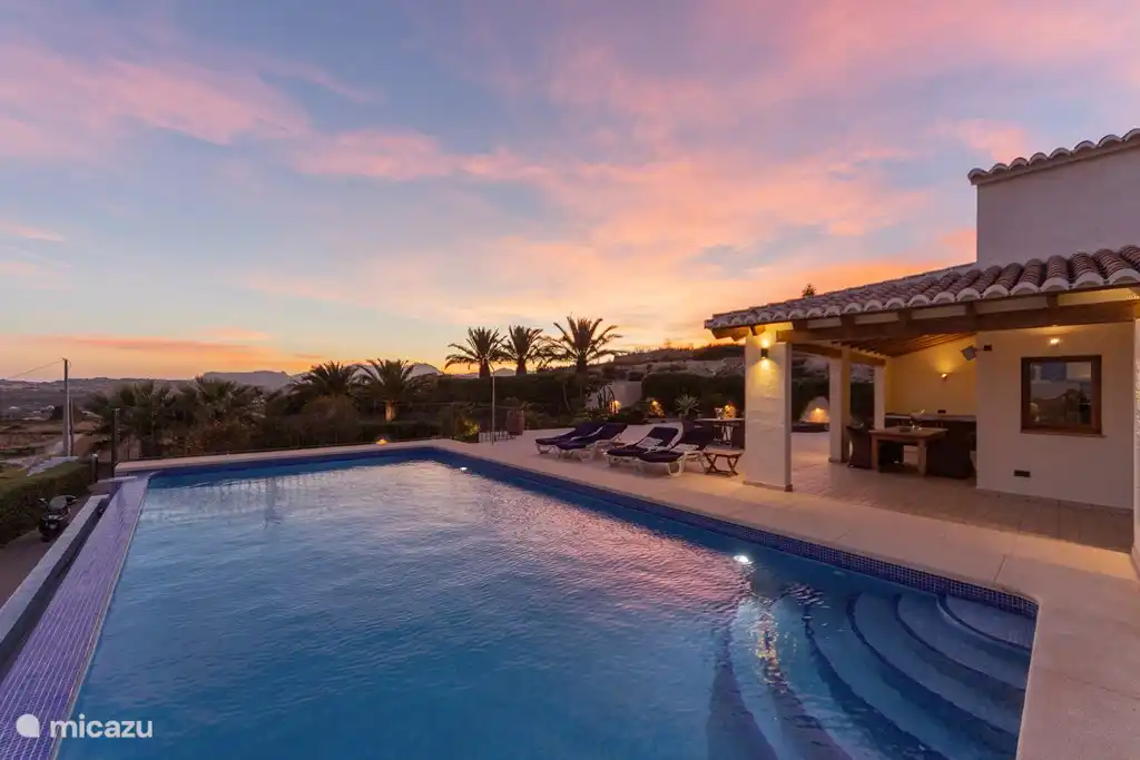 Den Sonnenuntergang genießen