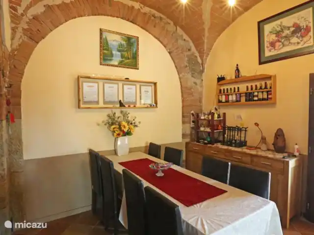 NIEUW - Lo Scricciolo  Appartement B huren in Italië, Toscane, Montecastelli Pisano - appartement Restaurant