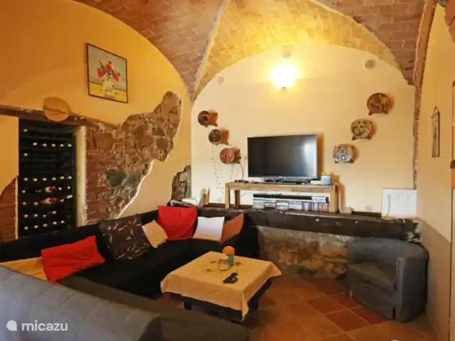 NIEUW - Lo Scricciolo  Appartement B huren in Italië, Toscane, Montecastelli Pisano - appartement Lounge - TV kamer
